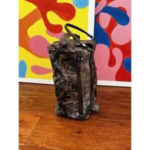 basics Camouflage Polyester Shoulder Bag Zip Closure Hunting External Pockets